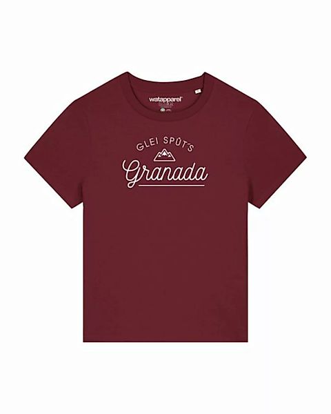 wat? Apparel Print-Shirt Glei Spüt's Granada (1-tlg) günstig online kaufen