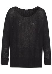 LASCANA V-Ausschnitt-Pullover, leichter Pullover in grobem Strick günstig online kaufen