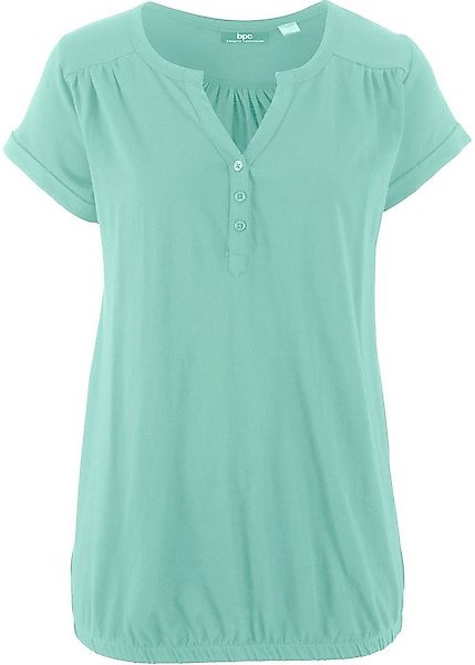 bonprix T-Shirt Baumwoll-Shirt, Kurzarm günstig online kaufen