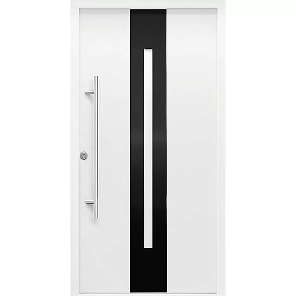 Sicherheits-Haustür ThermoSpace Prime Dublin RC2 Weiß 110 x 210 cm  Anschla günstig online kaufen