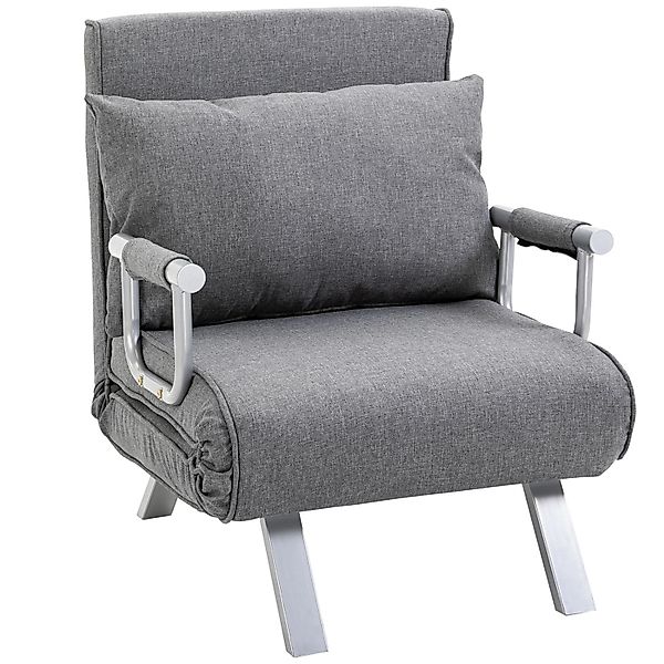 HOMCOM Schlafsofa mit 3-in-1 Multifunktion 65 x 69 x 80 cm günstig online kaufen