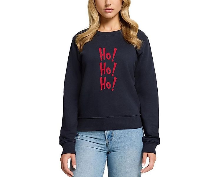 Spreadshirt Sweatshirt Ho Ho Ho Weihnachtsmotiv Lustig Santa Look Damen Pre günstig online kaufen