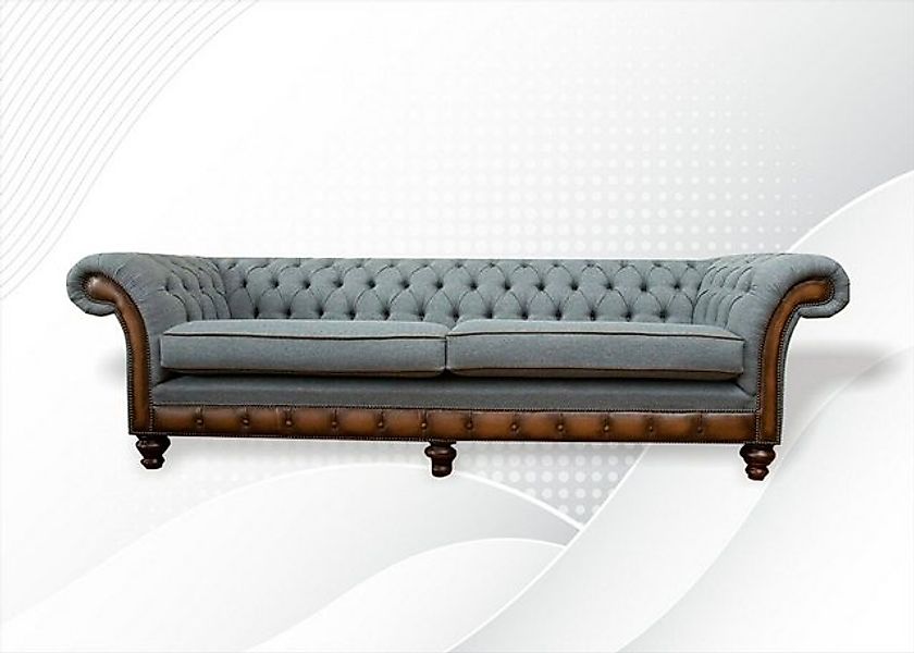 Xlmoebel Sofa Neu! Großes XXL-Sofa für 4 Personen in Chesterfield-Stil mit günstig online kaufen