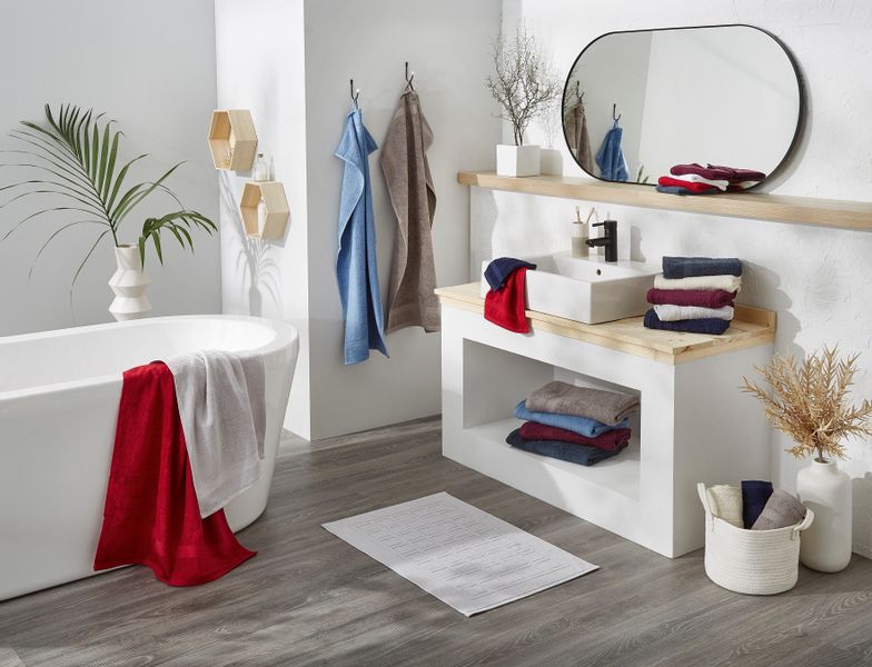 Dyckhoff Badematte "Planet" Höhe 3 mm beidseitig nutzbar  fußbodenheizungsg günstig online kaufen