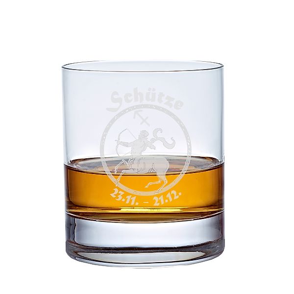 Whiskyglas (320ml) mit Sternzeichen Skorpion günstig online kaufen