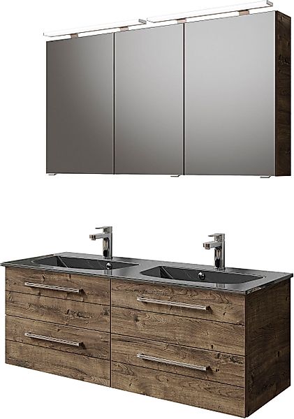Saphir Badmöbel-Set Serie 6025 2-teilig Mineralmarmor-Waschtisch günstig online kaufen