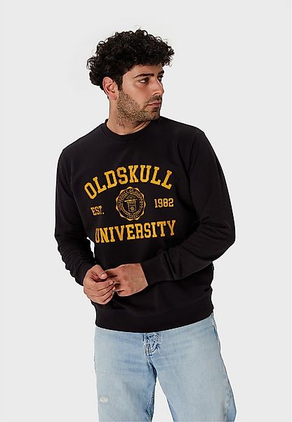Oldskull Sweatshirt Retro University (1-tlg) mit coolem Print günstig online kaufen