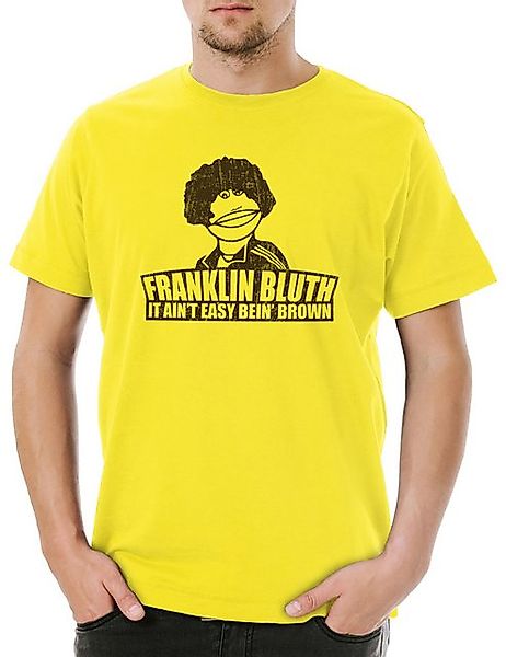 Urban Backwoods Print-Shirt Franklin Bluth Herren T-Shirt Arrested Sign Zei günstig online kaufen