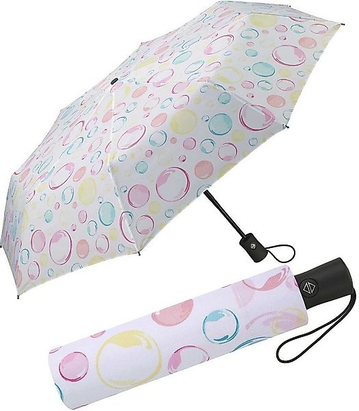 HAPPY RAIN Taschenregenschirm schöner Damen-Regenschirm mit Auf-Zu-Automati günstig online kaufen