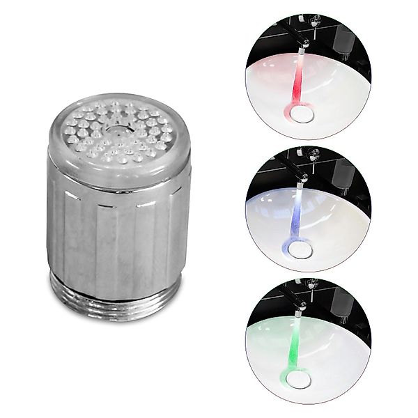 EAXUS Waschtischarmatur LED Wasserhahnaufsatz - RGB günstig online kaufen