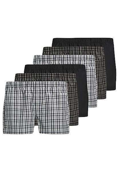 Jack & Jones Boxershorts 6er Pack Milano (Spar-Set, 6-St) Boxershorts - Bau günstig online kaufen