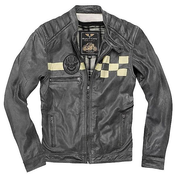 Black-Cafe London Allwetterjacke SevenT Motorrad Lederjacke herausnehmbares günstig online kaufen