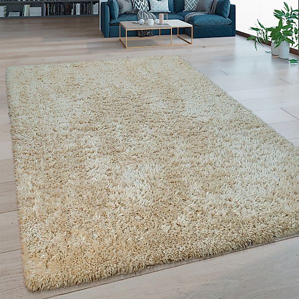Paco Home Hochflor-Teppich »Bamba 410«, rechteckig, 45 mm Höhe, Flokati Opt günstig online kaufen