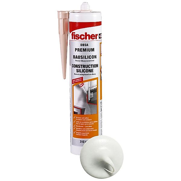 Fischer Deutschl. Bausilicon weiss DBSA W - 53091 günstig online kaufen