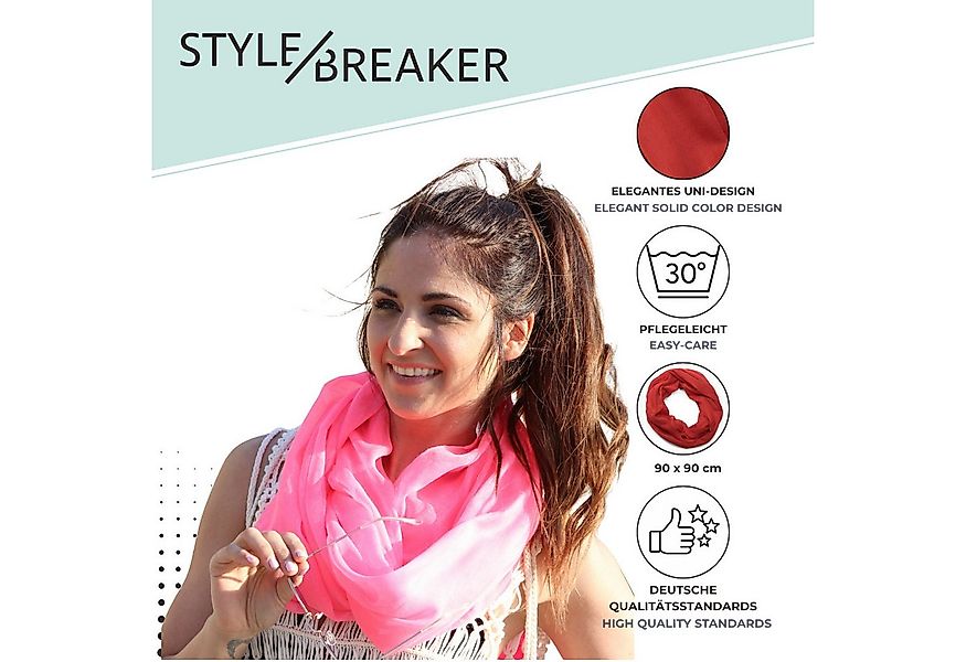 styleBREAKER Loop Einfarbiger Loop, (1-St) günstig online kaufen