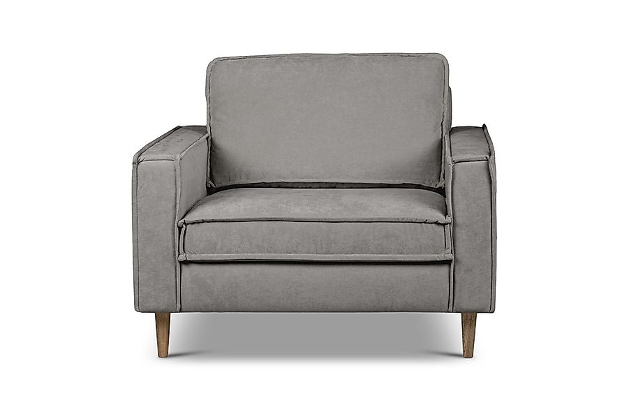 Home affaire Loveseat "Pinto Skandi 105 cm, Chenille, Struktur" mit Keder, günstig online kaufen