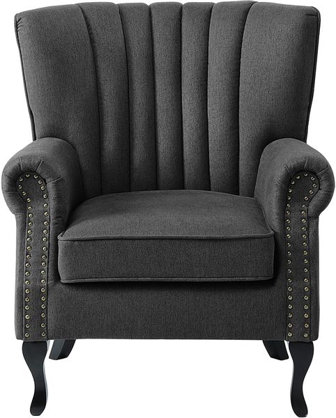 ATLANTIC home collection Sessel "TONI" modern mit Nieten und hoher Rückenle günstig online kaufen