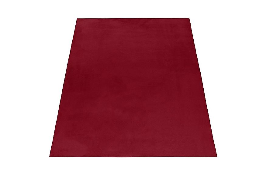 Stilvoll Günstig Hochflor-Teppich Teppich für den Flur oder Küche Unicolor günstig online kaufen