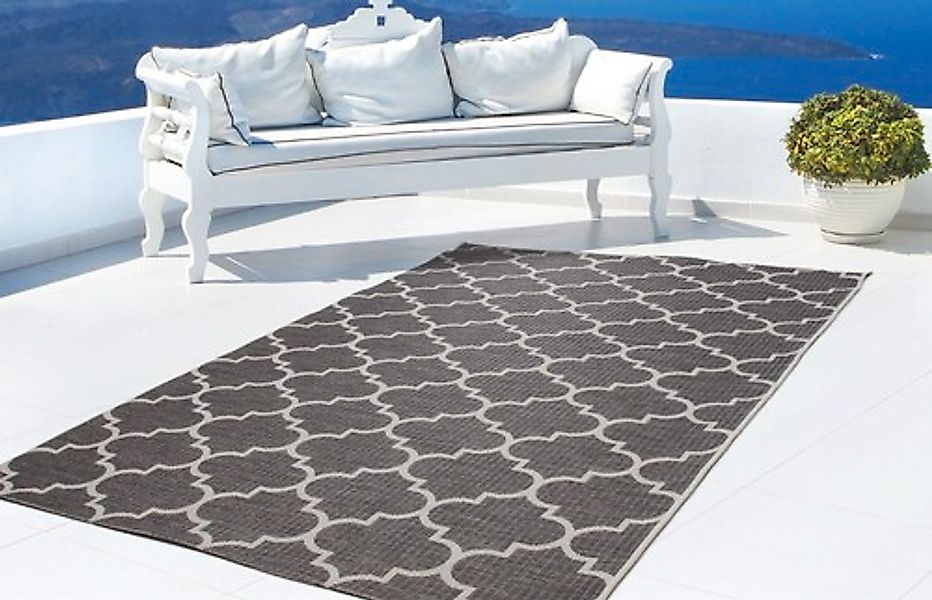 my home Teppich »Valon«, rechteckig, 7 mm Höhe, Indoor und Outdoor geeignet günstig online kaufen