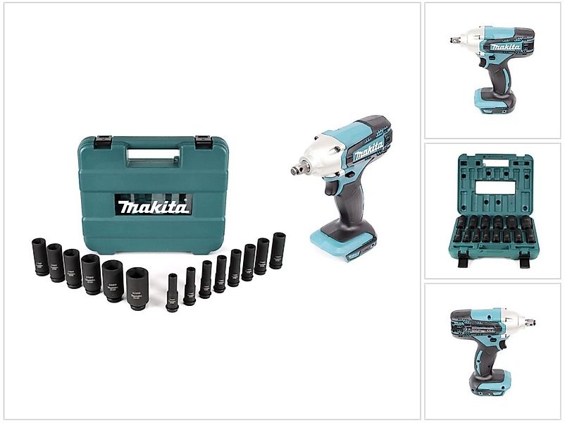 Makita Akku-Schlagschrauber DTW 190 Z Akku Schlagschrauber 18 V 190 Nm + St günstig online kaufen