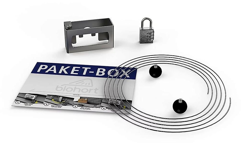 Biohort Paket-Kit Umrüstsatz von Freizeitbox auf Paket-Box günstig online kaufen
