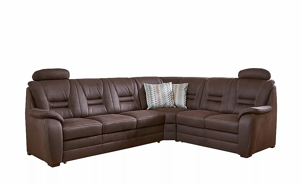 meinSofa Ecksofa  Franka ¦ braun ¦ Maße (cm): B: 286 H: 96 T: 234.0 Polster günstig online kaufen