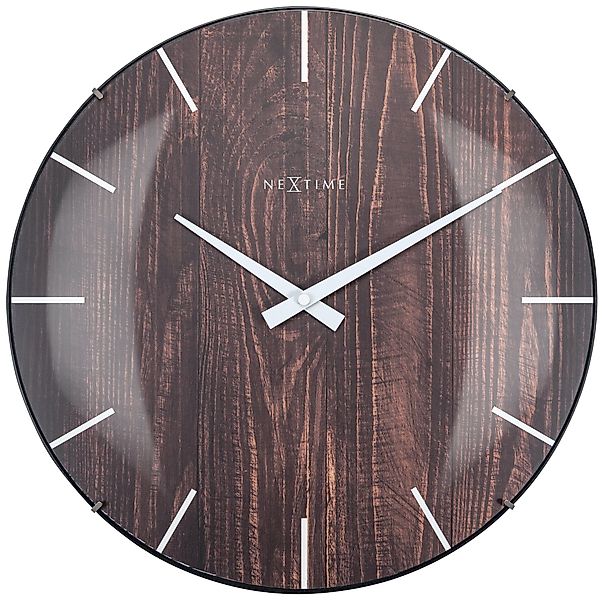 NEXTIME Wanduhr 3249 (mit kuppelförmigen Glas) günstig online kaufen