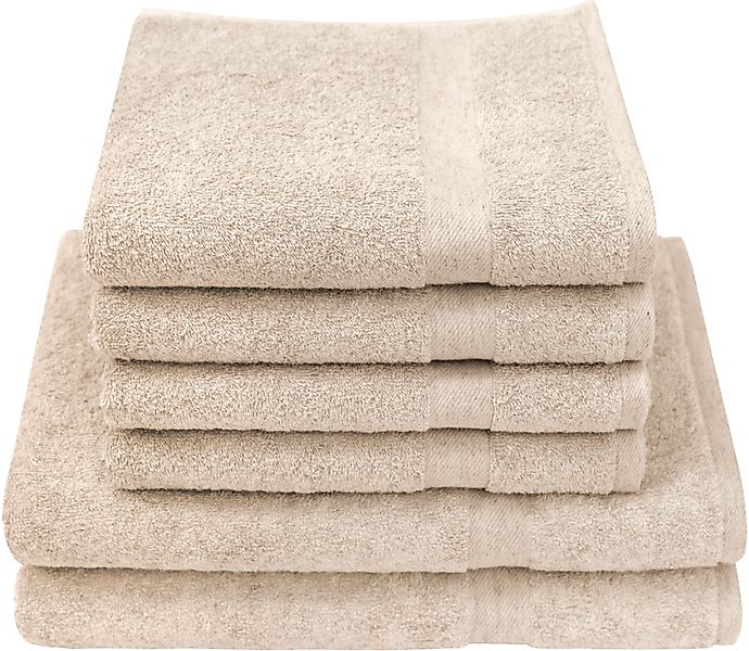 Dyckhoff Handtuch Set »Deep Harmony Comfort«, Set, 6 tlg., Frottier, 15% Ha günstig online kaufen