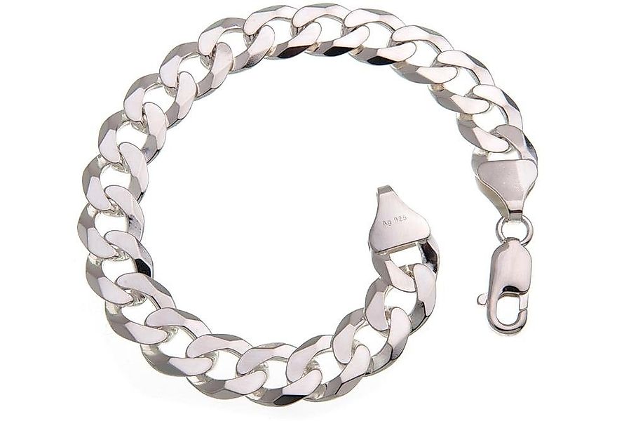 Silberkettenstore Silberarmband Panzerkette Armband 10mm - günstig online kaufen