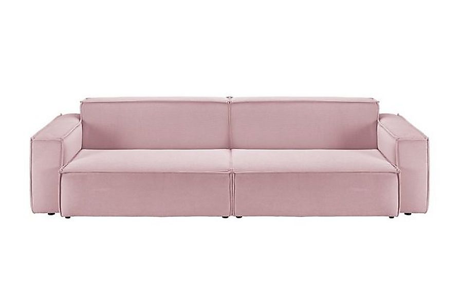 KAWOLA Sofa SAMU, Couch Feincord 2-Sitzer oder 3-Sitzer verschiedene Farben günstig online kaufen
