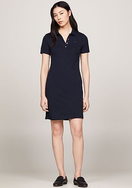 Tommy Hilfiger Polokleid 1985 SLIM PIQUE günstig online kaufen