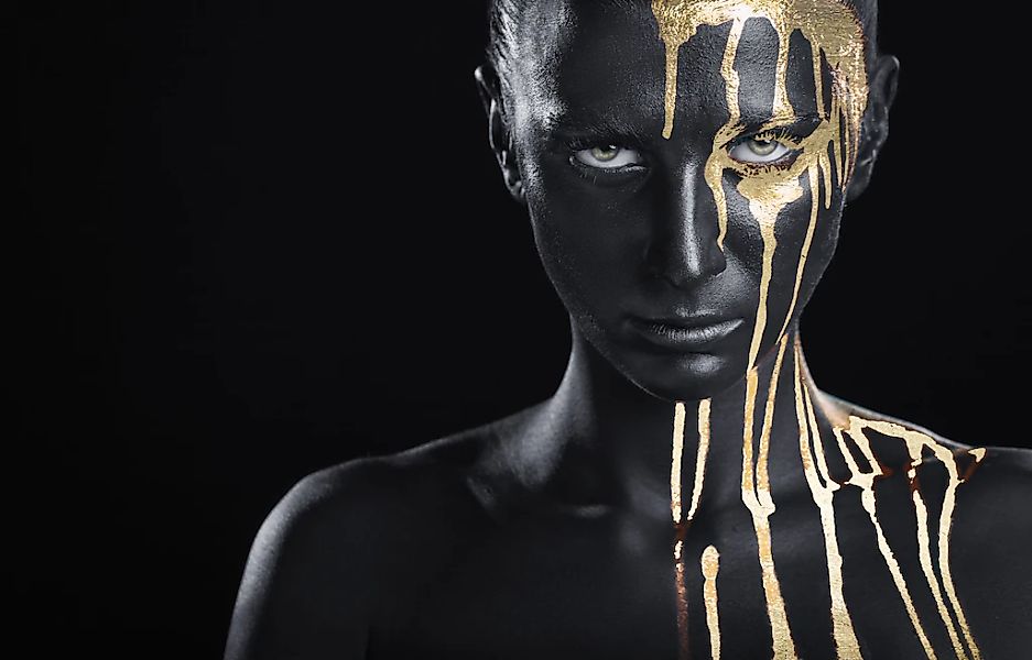 queence Acrylglasbild "Anubis" Bilder von Frauen  Fashion  Frau  Gemälde  M günstig online kaufen