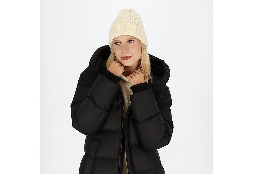 halsüberkopf Accessoires Strickmütze mit Rippe und Umschlag in tollen Unifa günstig online kaufen