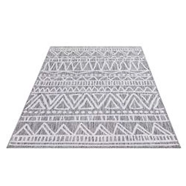 payé Teppich Sommer 76 Outdoor 160x230 cm Grau günstig online kaufen