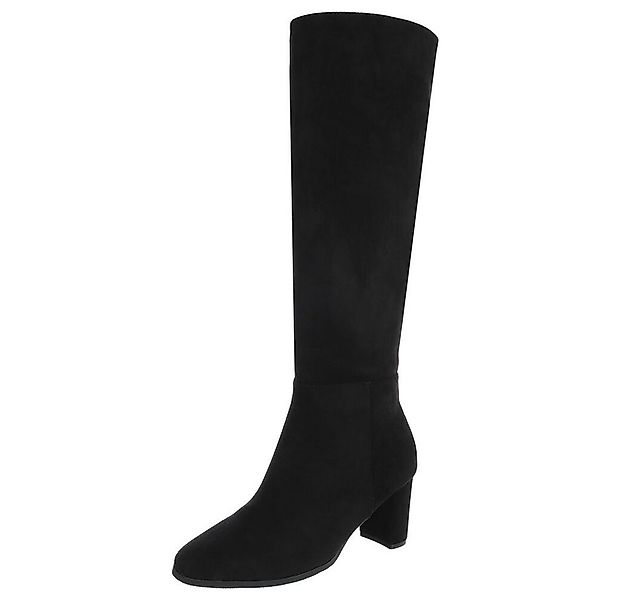 Ital-Design Eleganter Stretch-Stiefel mit Blockabsatz für Damen Stiefel (90 günstig online kaufen