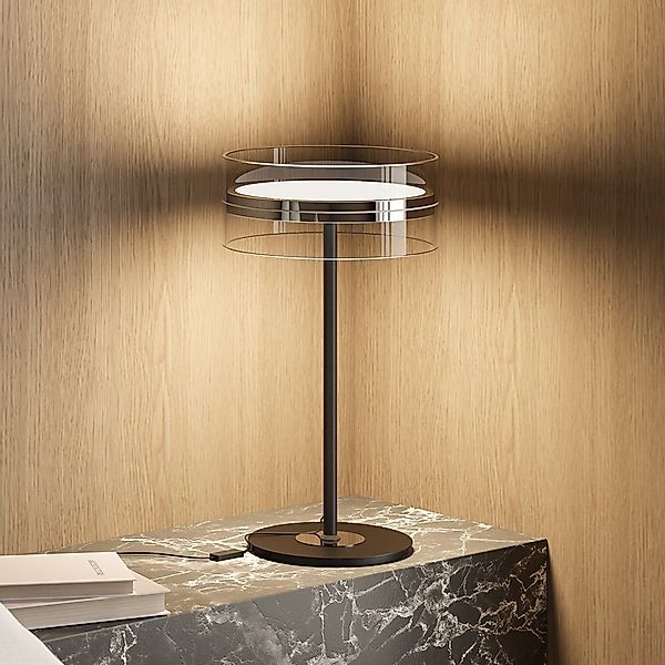 Neona LED Tischleuchte ASTERIA Schwarz / günstig online kaufen