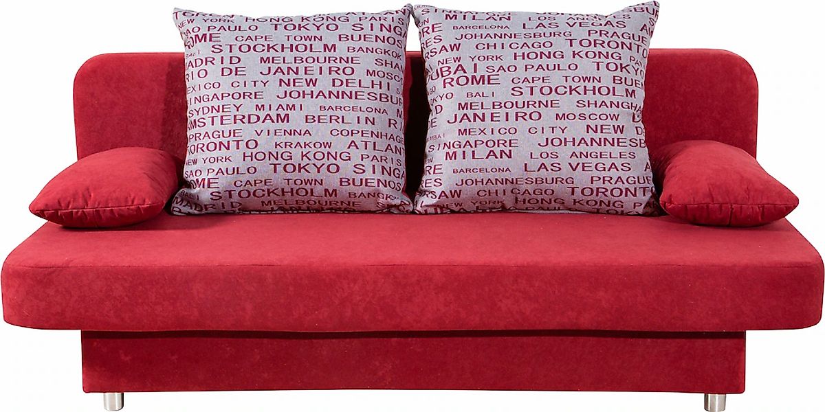 COLLECTION AB Schlafsofa »Ulla inkl. Bettfunktion und Bettkasten«, Schlafso günstig online kaufen