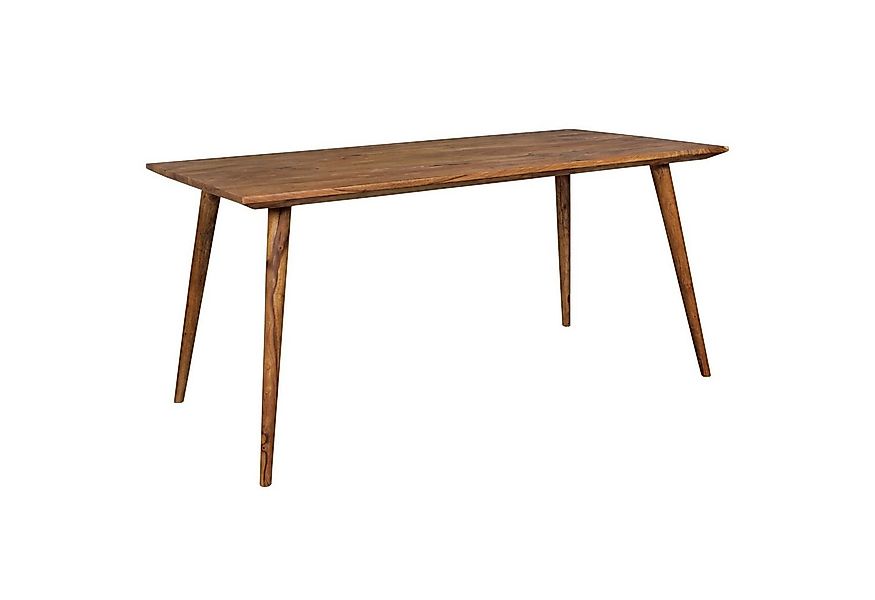 KADIMA DESIGN Esstisch Massivholz Esszimmertisch SAVIO, Retro Landhausstil, günstig online kaufen