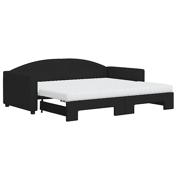 vidaXL Bett Tagesbett Ausziehbar mit Matratzen günstig online kaufen