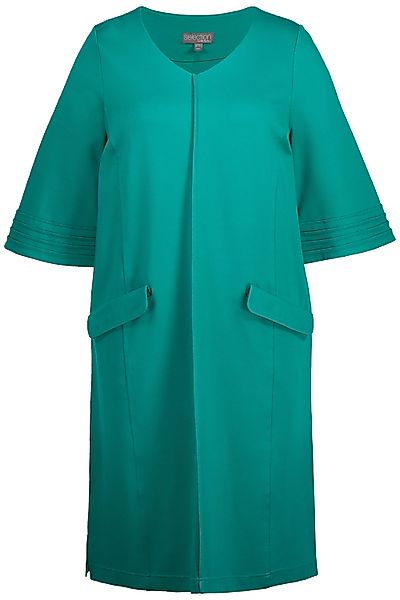 Ulla Popken Midikleid Midi-Puntokleid A-Linie Biesen günstig online kaufen