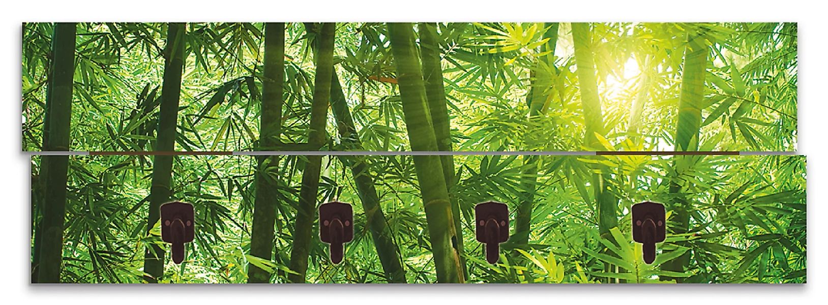 Artland Garderobenleiste "Asiatischer Bambuswald" günstig online kaufen