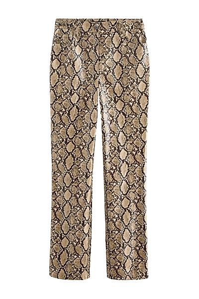 Next Lederimitathose Hose aus Kunstleder mit günstig online kaufen