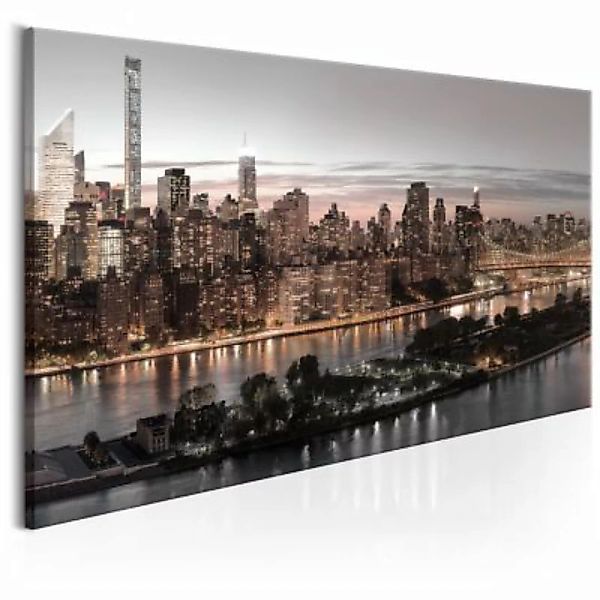 artgeist Wandbild Manhattan at Twilight mehrfarbig Gr. 70 x 35 günstig online kaufen