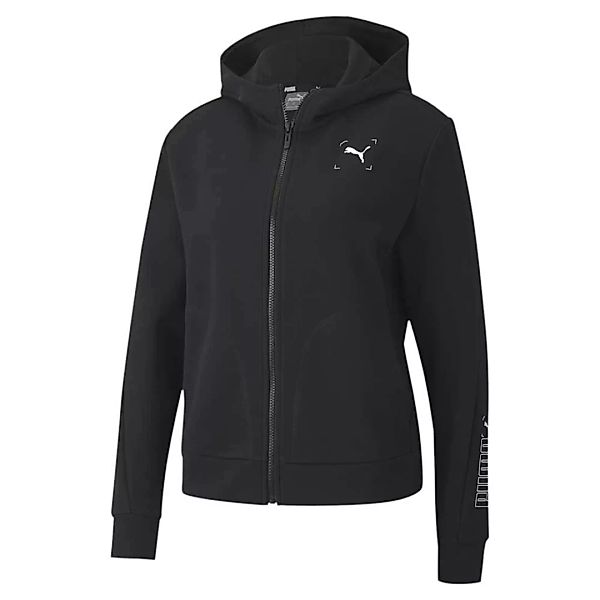 Puma Nu-tility Sweatshirt Mit Reißverschluss M Puma Black günstig online kaufen