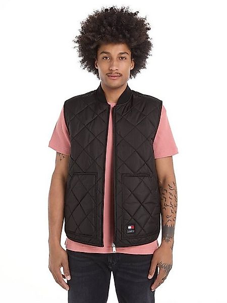 Tommy Jeans Steppweste TJM REG ENTRY VEST mit modischem Rautenmuster günstig online kaufen