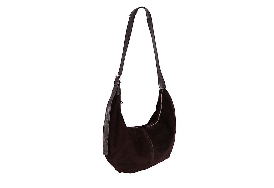 MIRROSI Umhängetasche Damen Crossbody Bag, Wildleder Echtleder Made In Ital günstig online kaufen