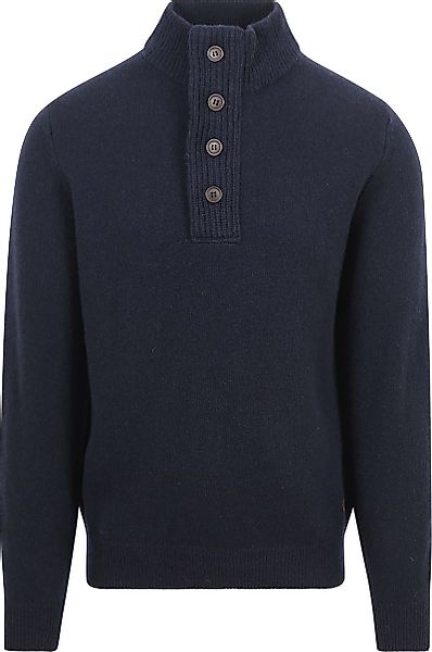 Barbour Pullover Wolle Grün Dunkelblau - Größe XXL günstig online kaufen