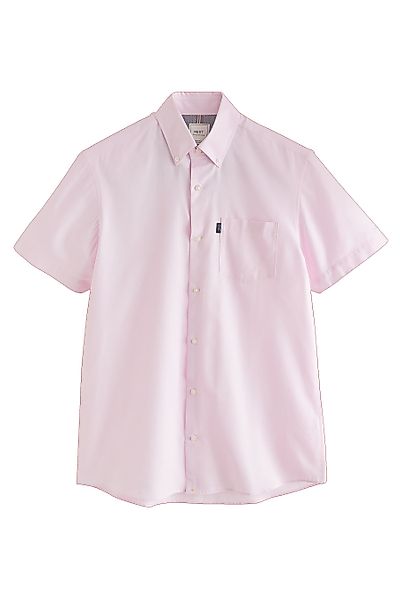 Next Kurzarmhemd Bügelleichtes Regular Fit Button-down-Oxfordhemd günstig online kaufen