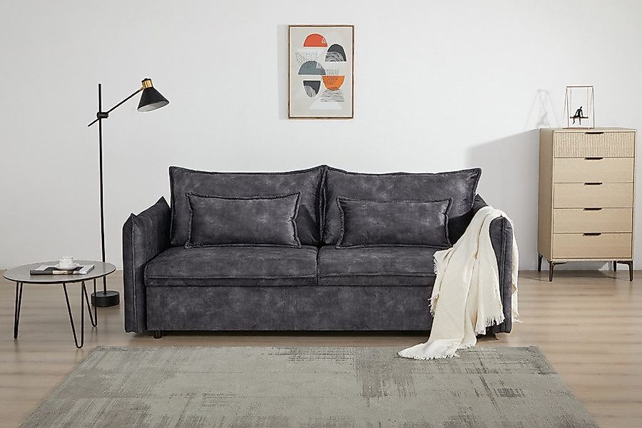riess-ambiente Schlafsofa APARTMENT 215cm beige · günstig online kaufen