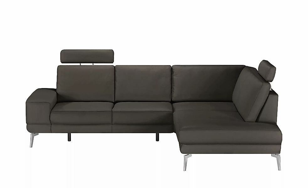 meinSofa Ecksofa aus Leder Dana ¦ braun ¦ Maße (cm): B: 269 H: 86 T: 222.0 günstig online kaufen